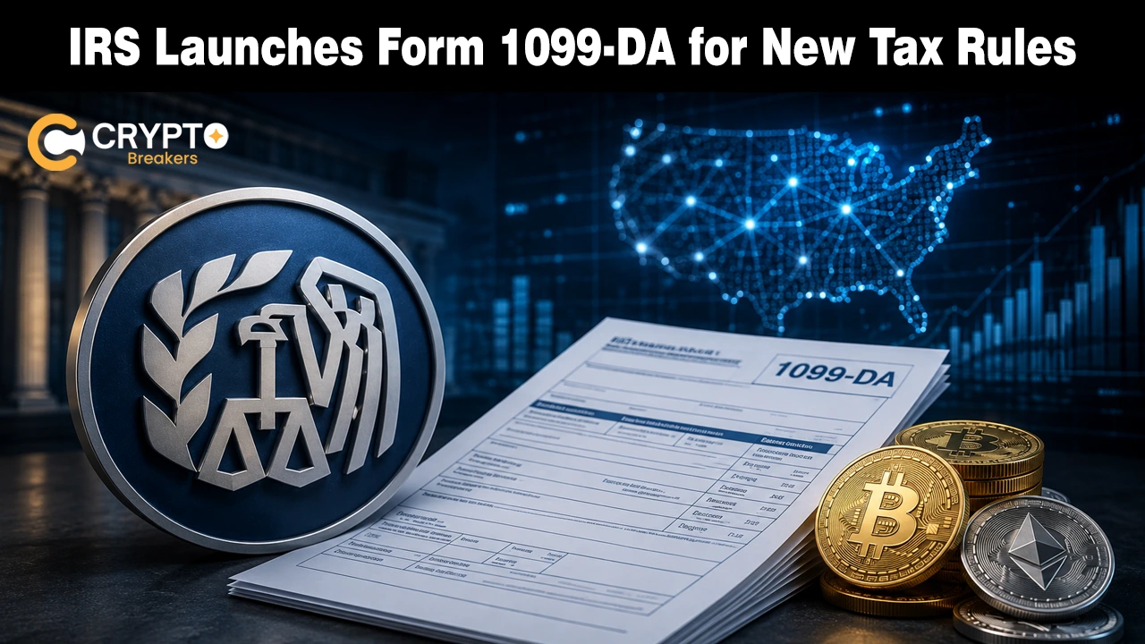 IRS Form 1099-DA Takes Effect as Crypto Tax Reporting Enters a New Era
